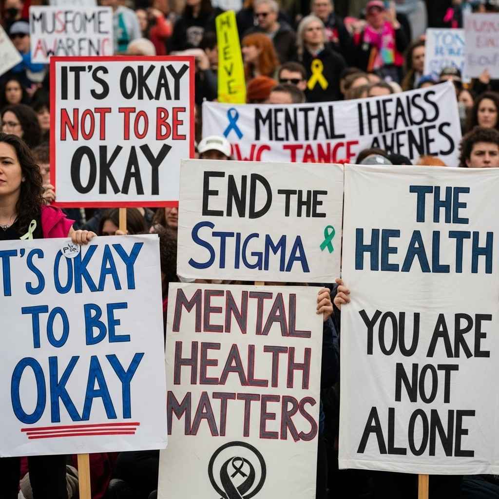 Mental Health Services Protest